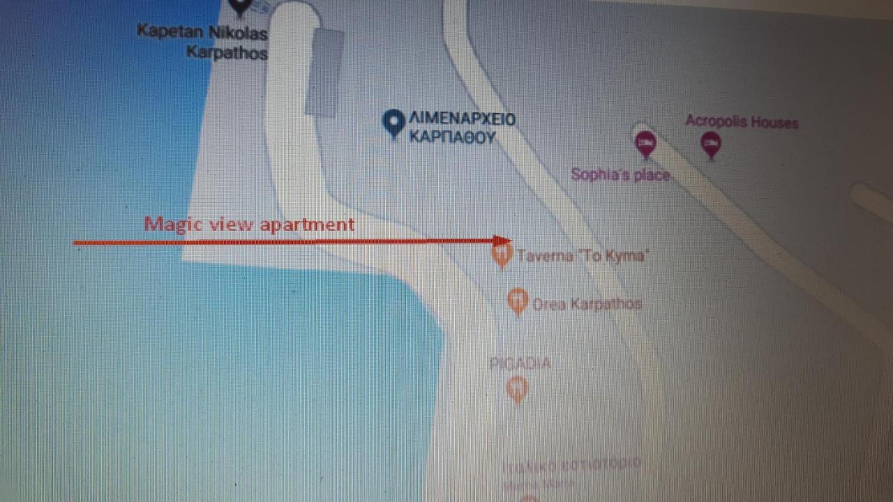 Magic View Apartment-Karpathos Port Pigadia Εξωτερικό φωτογραφία